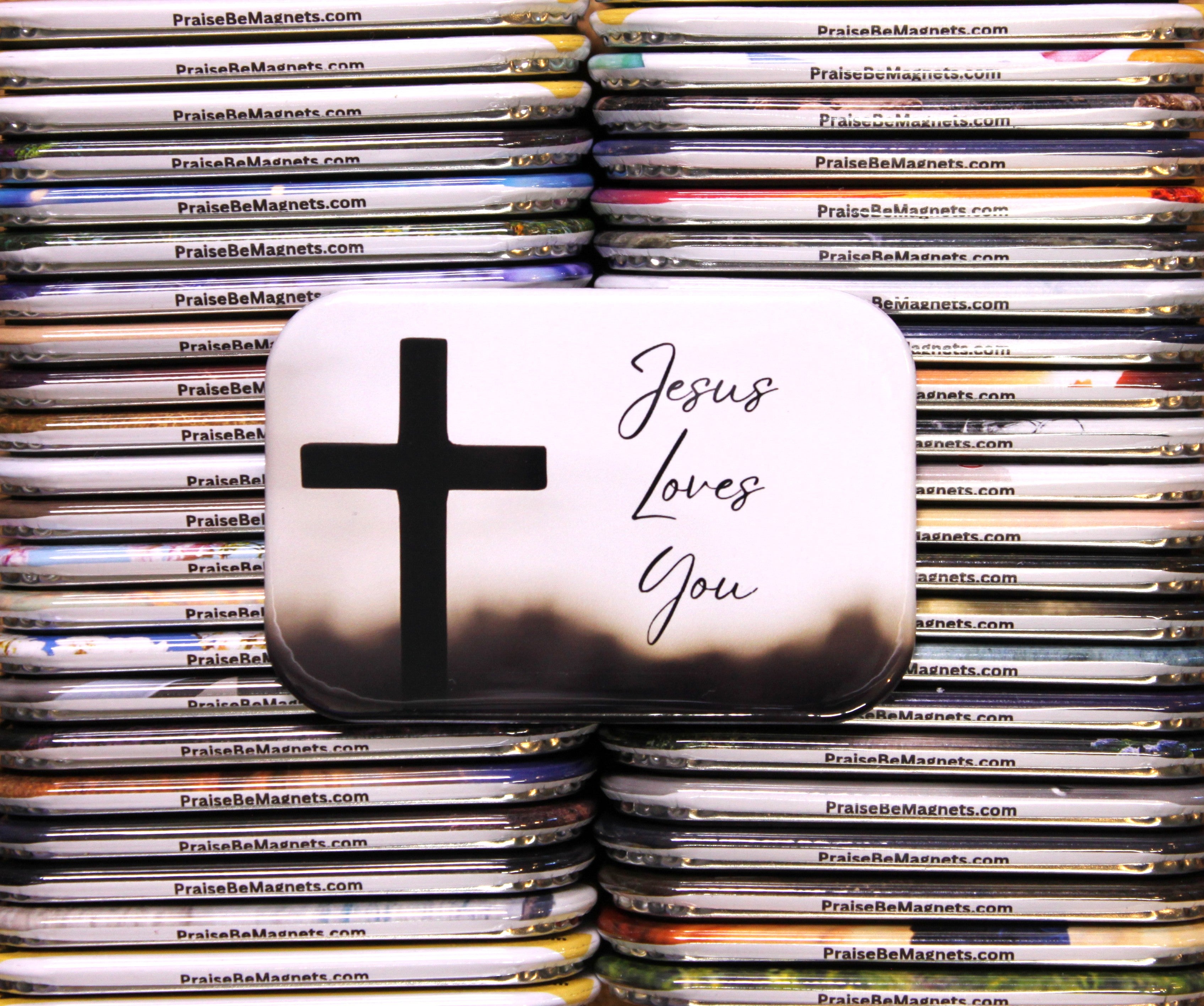 Photo Jesus Loves You Single Cross