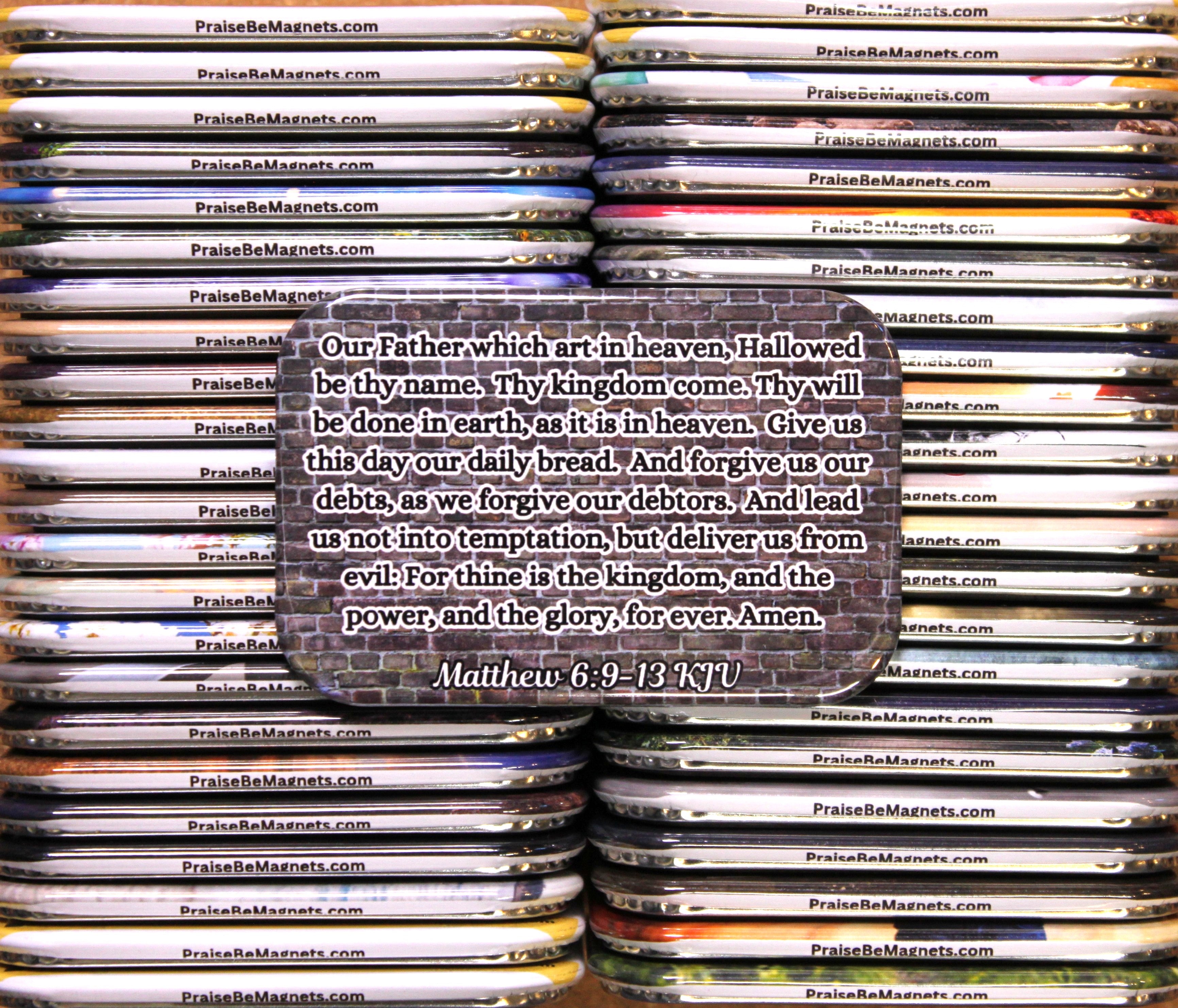 Photo KJV Lords Prayer Bricks