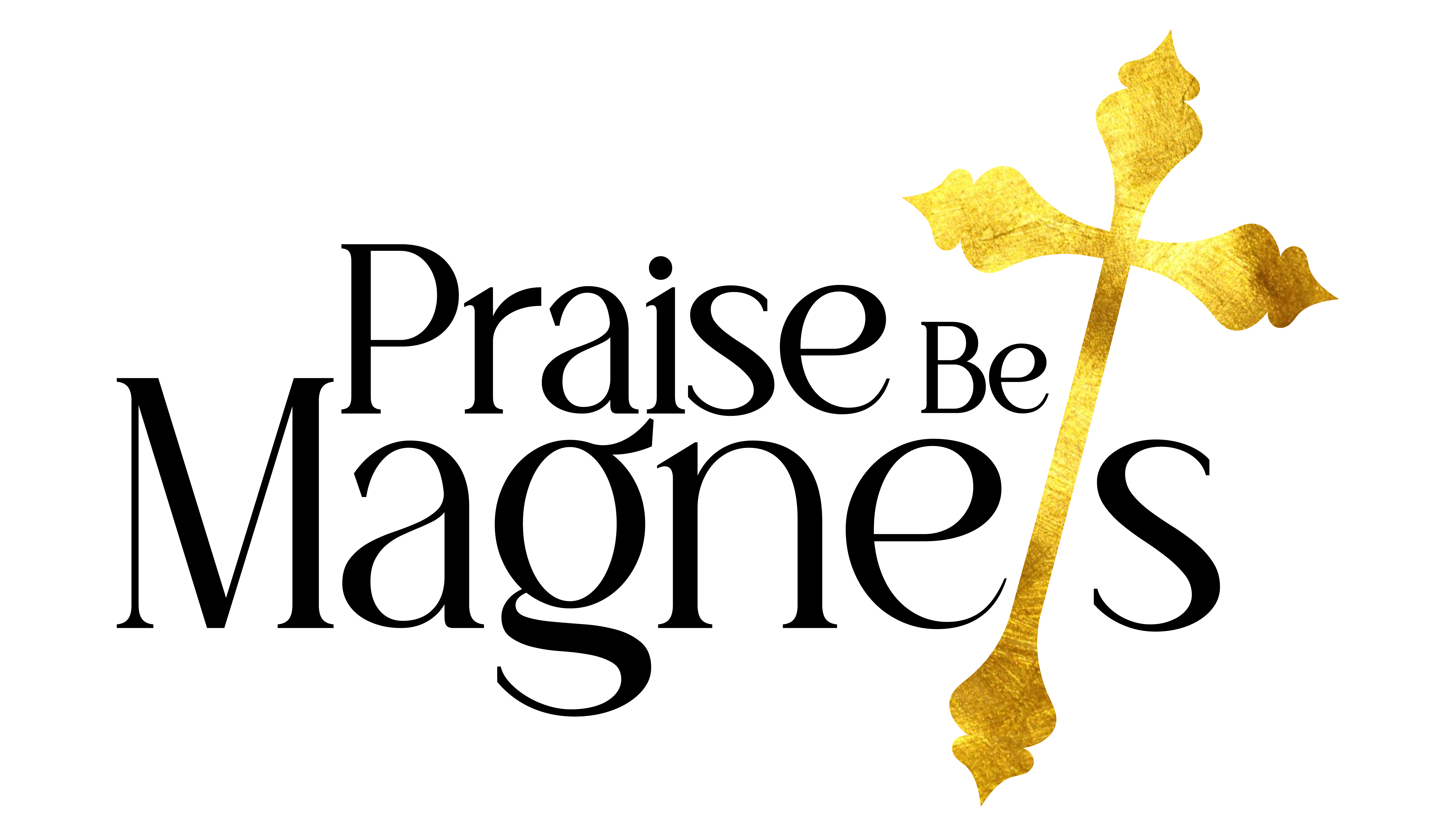 Praise Be Magnet Logo Transparent Background