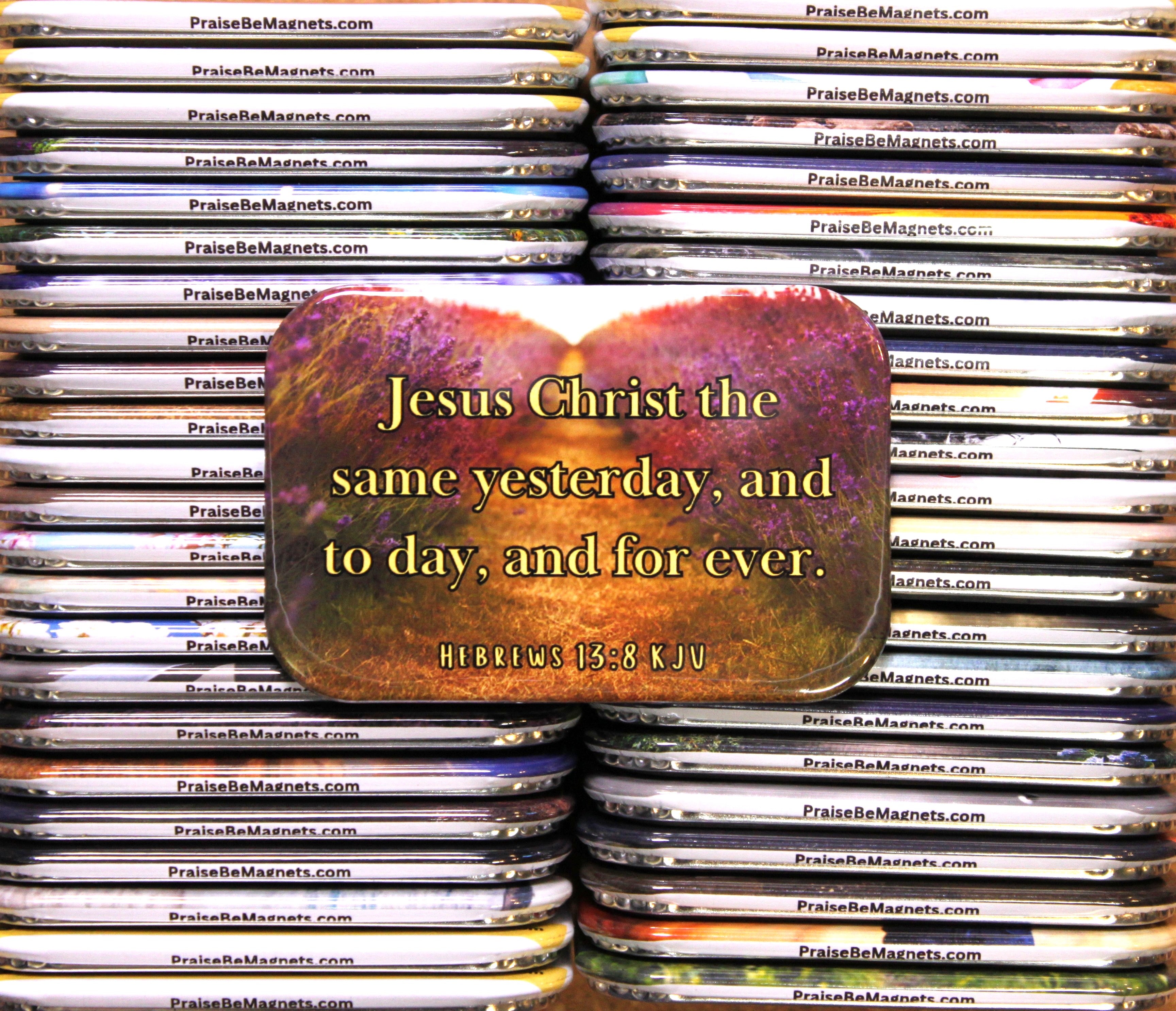 Photo Hebrews 13:8 KJV