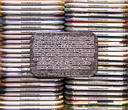 Photo KJV Lords Prayer Bricks