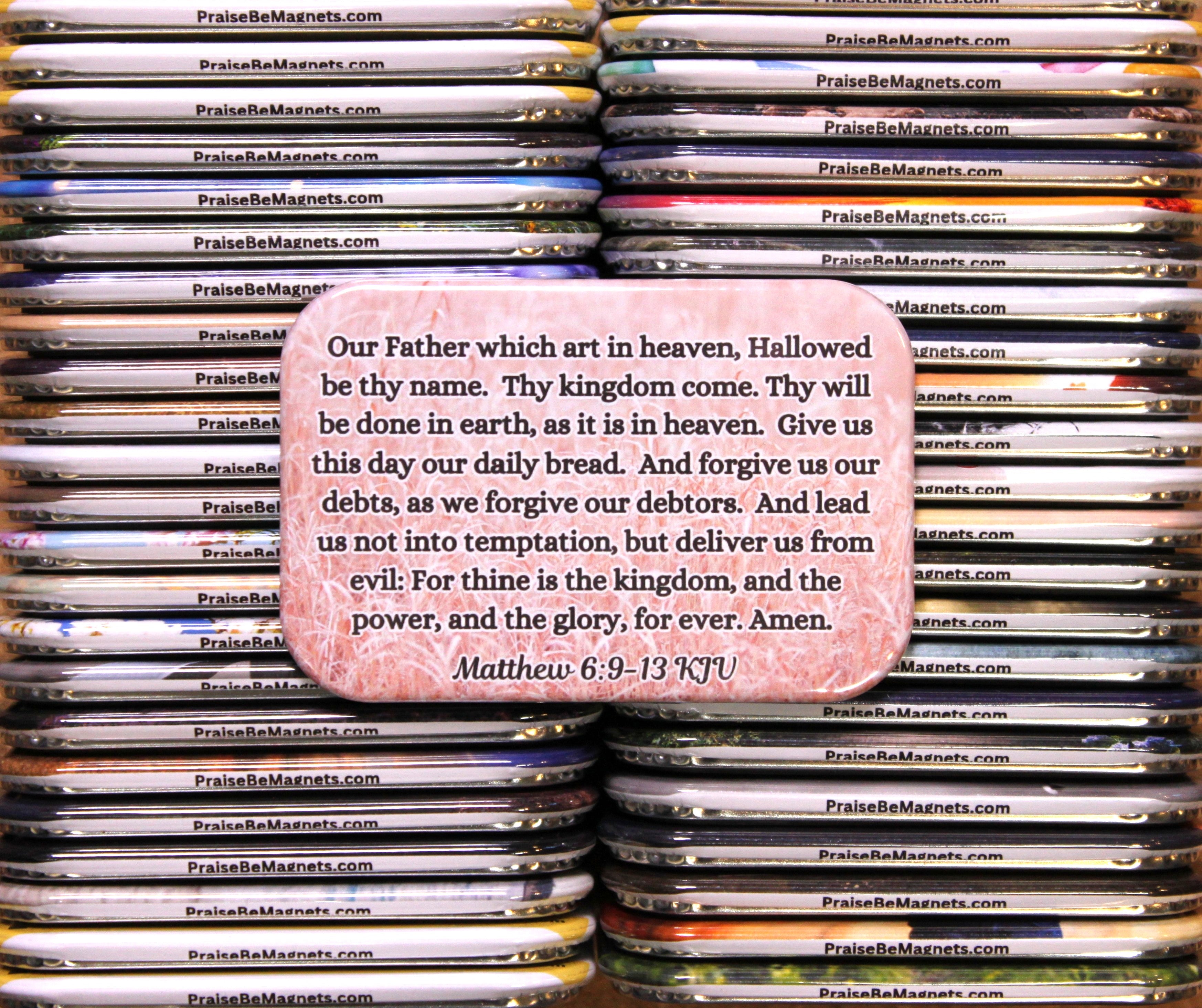 Photo KJV Lords Prayer Field