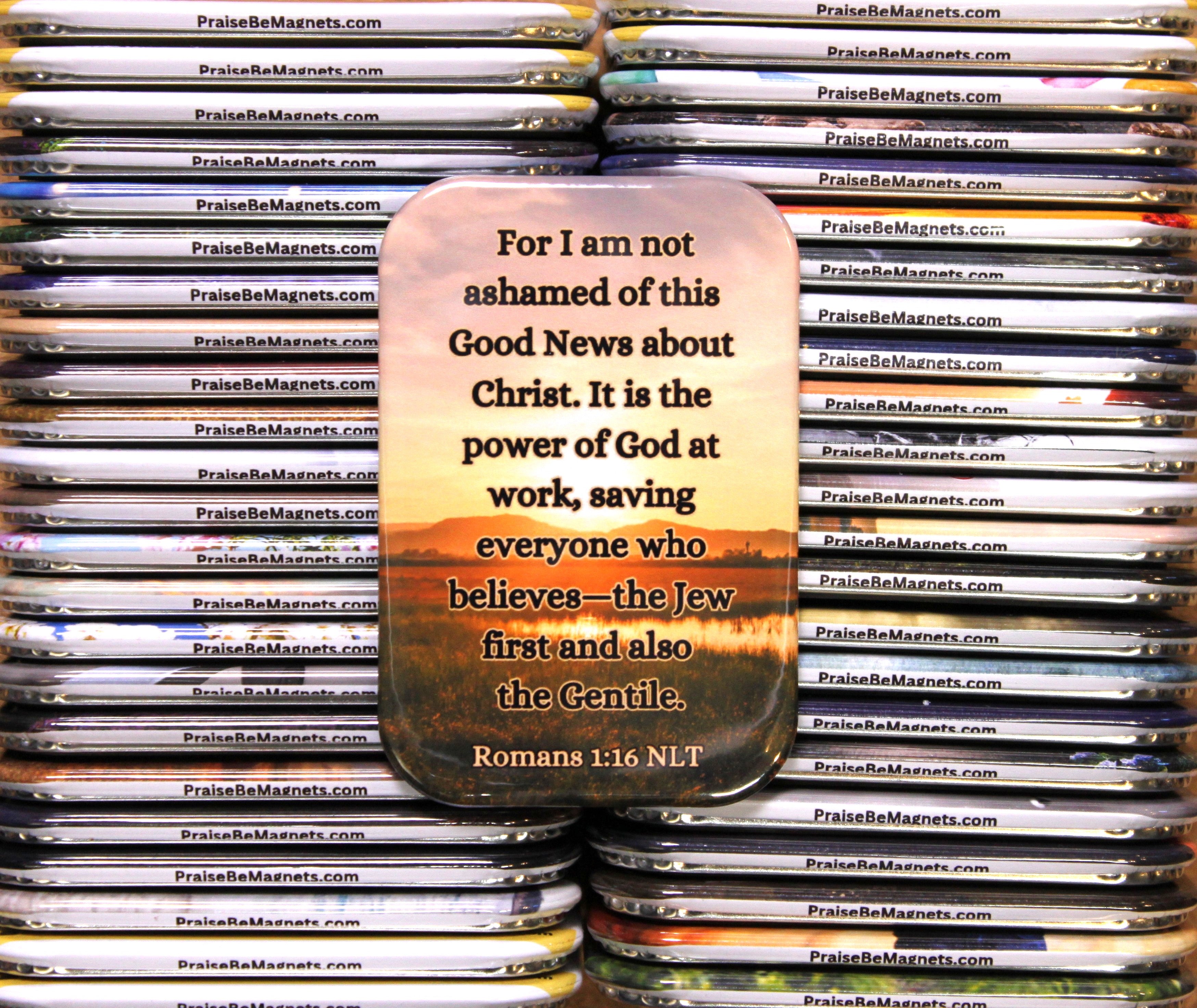 Photo Romans 1:16 NLT