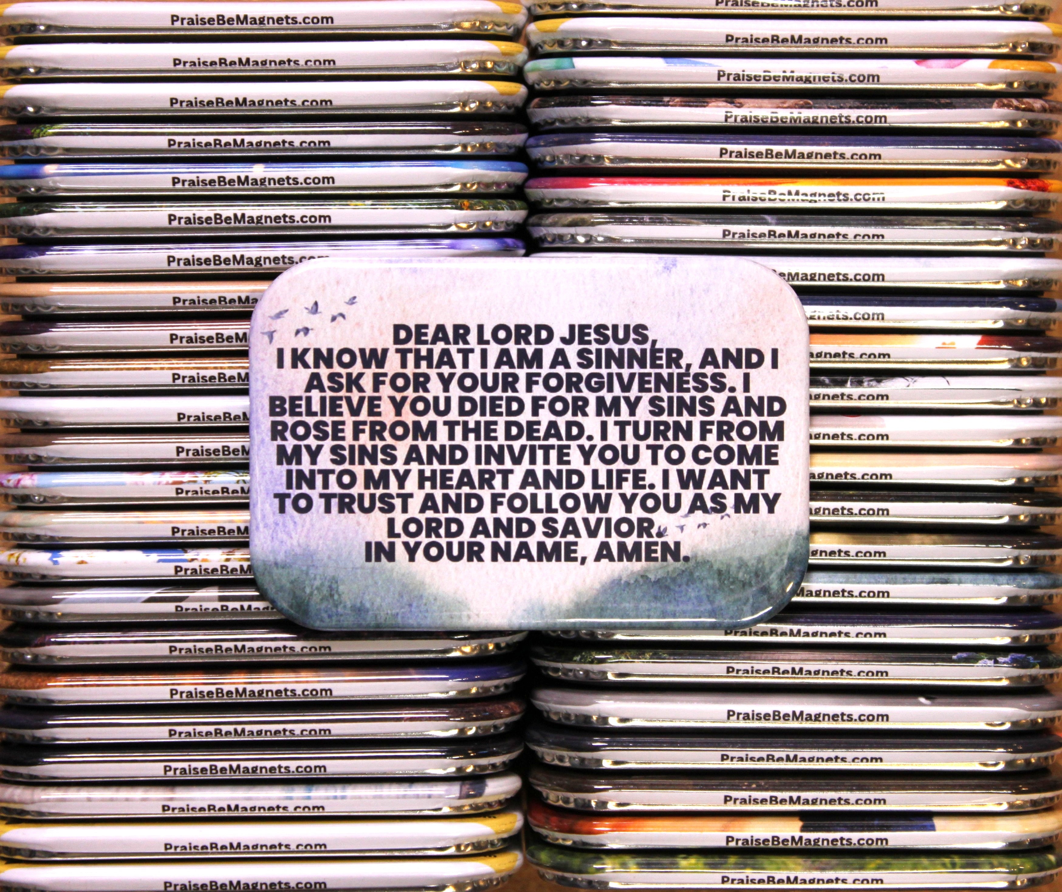 Photo Sinners Prayer Watercolor Birds