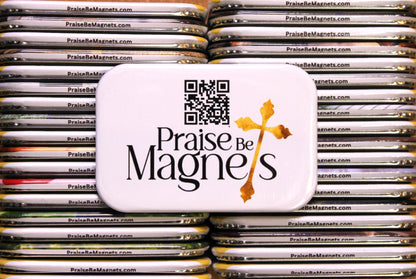 Praise Be Magnets QR Code Promo